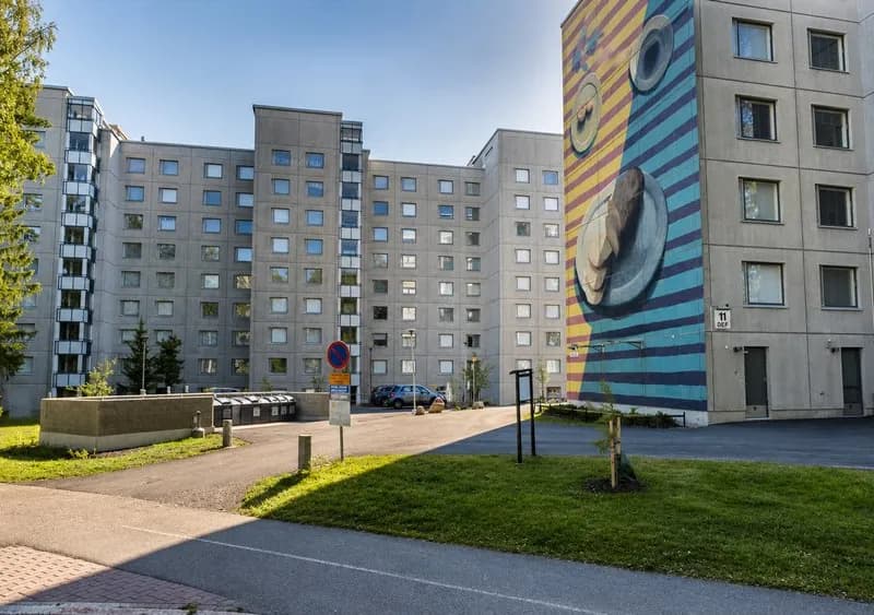 Parvekepintojen maalaus ja pinnoitus sekä tasoitus- ja maalaustyöt HEKA Kontulankaari 11 taloyhtiössä Helsingissä (288 asuntoa)